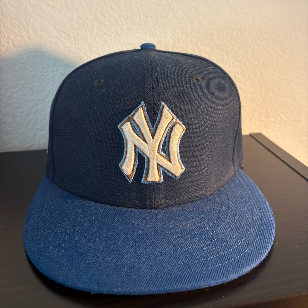New Era Navy New York Yankees Fitted Cap